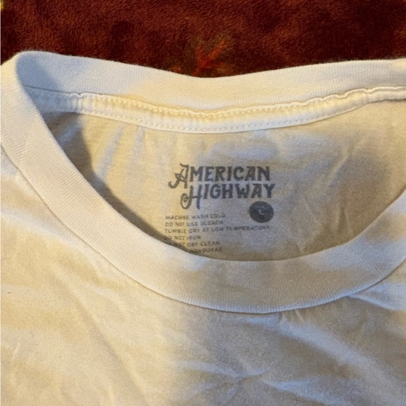American Highway White T-Shirt - Picture 2 of 2
